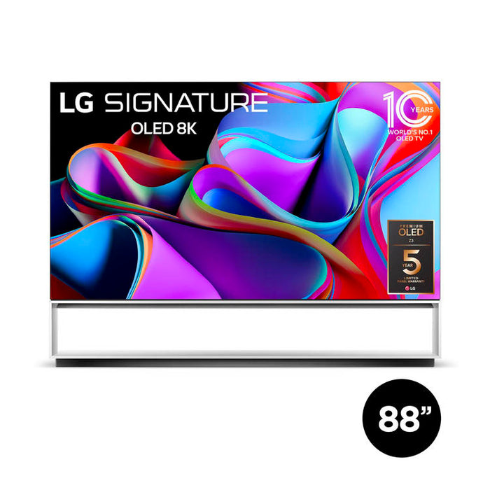 LG OLED88Z3PUA | 88" 8K OLED Evo Smart TV - Z3 Series - ThinQ AI - Processor α9 AI 8K Gen6 - Black-SONXPLUS Rimouski