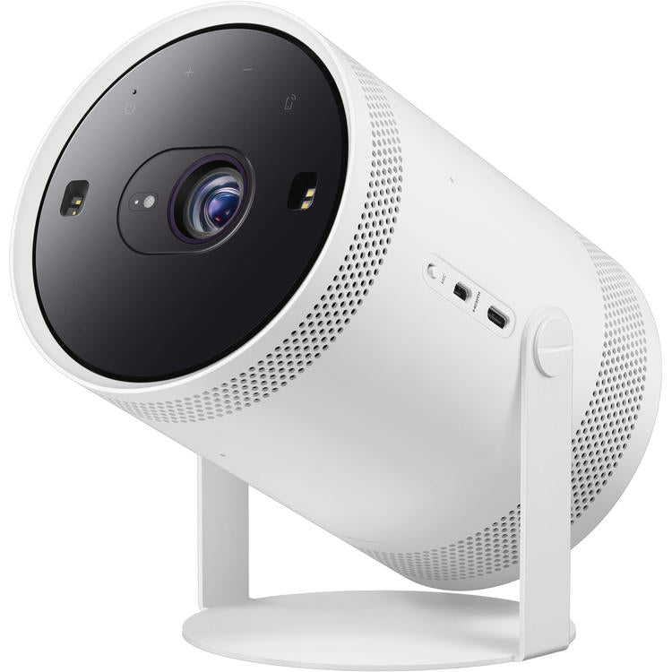Samsung SP-LFF3CLAXXZC | Projecteur portatif - The Freestyle 2ième Gén. - Compact - Full HD - Son 360 degrés - Blanc-Sonxplus Saint-Sauveur