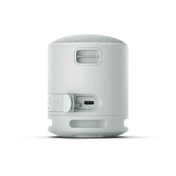 Sony SRS-XB100 | Haut-parleur portatif - Sans fil - Bluetooth - IP67 - Gris clair-SONXPLUS Rimouski