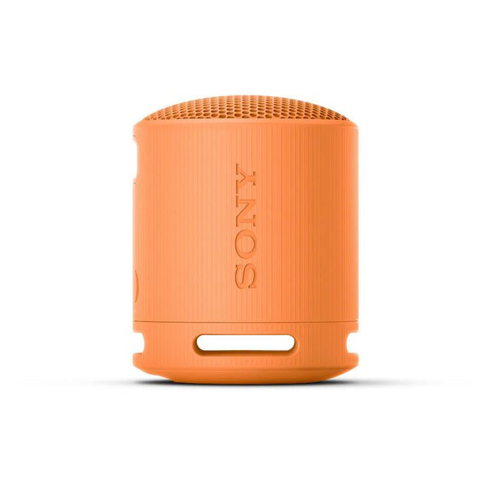 Sony SRS-XB100 | Haut-parleur portatif - Sans fil - Bluetooth - IP67 - Orange-Sonxplus Saint-Sauveur