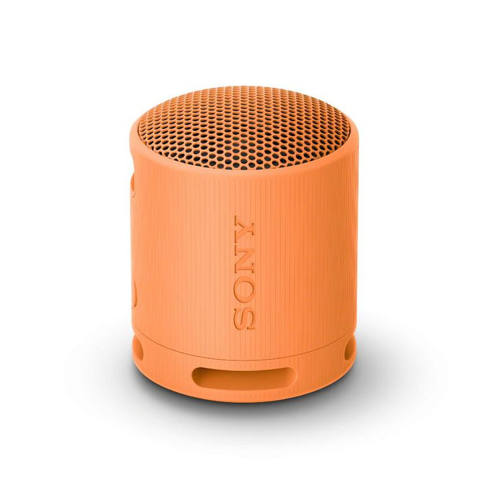 Sony SRS-XB100 | Haut-parleur portatif - Sans fil - Bluetooth - IP67 - Orange-SONXPLUS Rimouski
