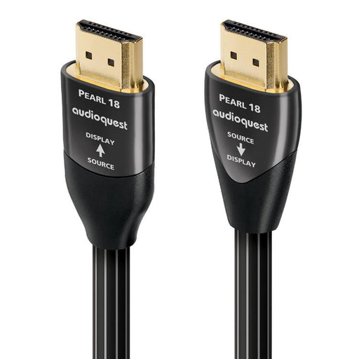 Audioquest Pearl | Câble HDMI actif - Transfert jusqu'à 8K Ultra HD - HDR - eARC - 18 Gbps - 10 Mètres-Sonxplus Rimouski