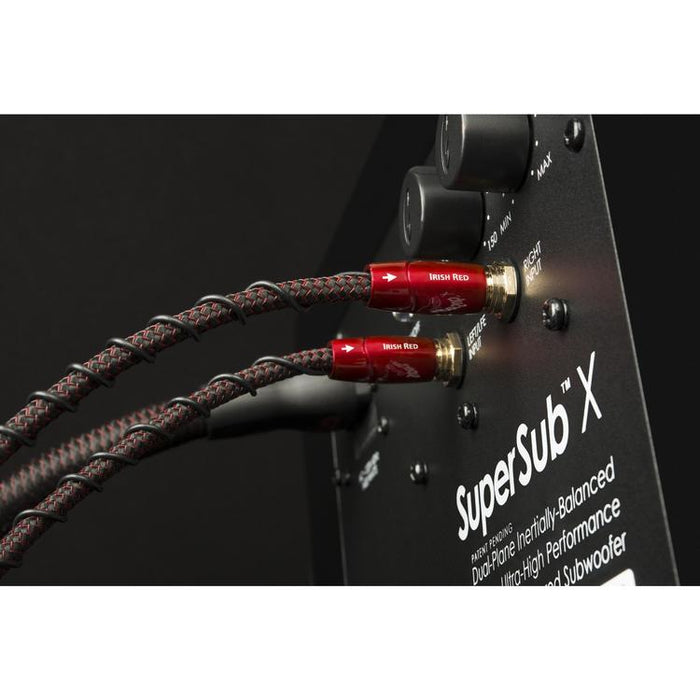 Audioquest Irish Red | Câble pour caisson de basses - 3 mètres-SONXPLUS Rimouski