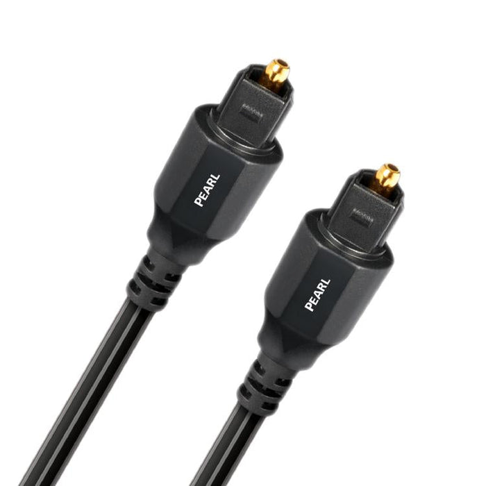 Audioquest Pearl | Toslink Optical Cable - Low Dispersion Fiber Conductors - 0.75 Meters-Sonxplus Rimouski