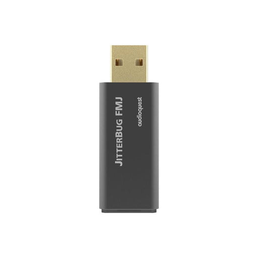 Audioquest JitterBug | Filtre de bruit USB - Full metal jacket - Noir-Sonxplus Rimouski