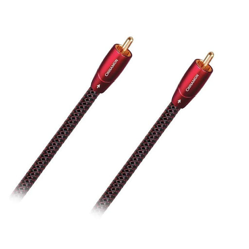Audioquest Cinnamon | Digital Coaxial Cable - 1.25% Sterling Silver Conductors - 0.75 Meters-Sonxplus Rimouski