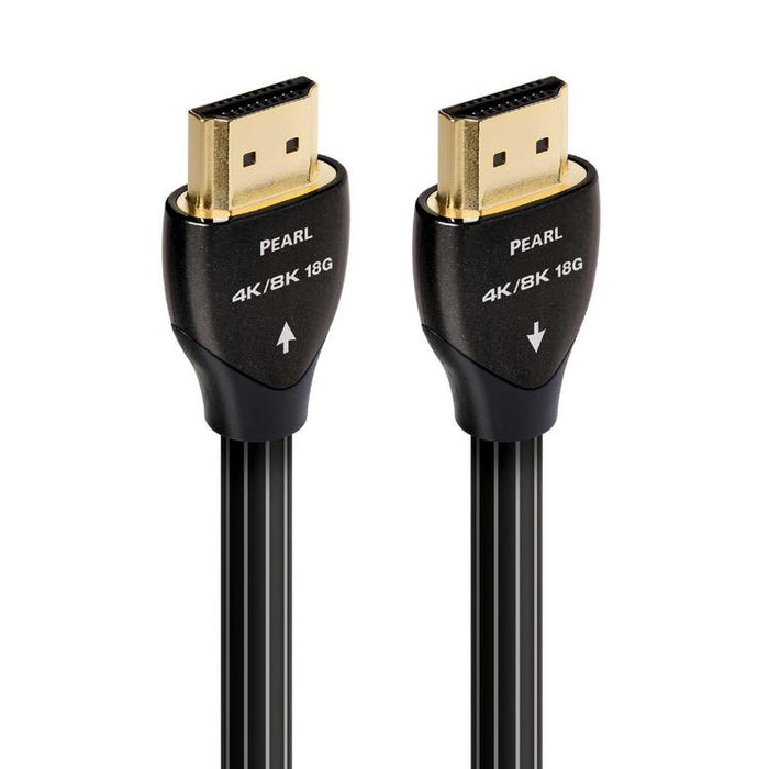 Audioquest Pearl | Câble HDMI actif - Transfert jusqu'à 8K Ultra HD - HDR - eARC - 18 Gbps - 15 Mètres-SONXPLUS Rimouski