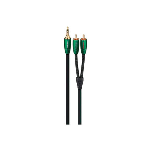 Audioquest Evergreen | 3.5mm to RCA Cable - Gold Plated RCA Plug - 1 Meter-Sonxplus Rimouski