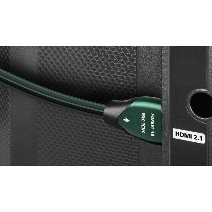 Audioquest Forest 48 | Câble HDMI - Transfert jusqu'à 10K Ultra HD - 2.25 Mètres-SONXPLUS Rimouski