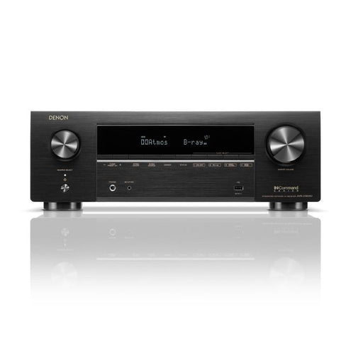 DENON AVR-X1800H | 7.2 Channel AV Receiver - 8K Video - 3D Sound - Dolby Atmos - DTS:X - Black-SONXPLUS Rimouski