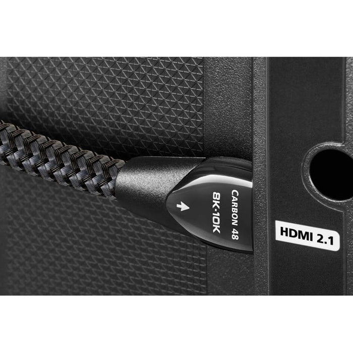 Audioquest Carbon 48 | Câble HDMI - Transfert jusqu'à 10K Ultra HD - 2.25 Mètres-SONXPLUS Rimouski