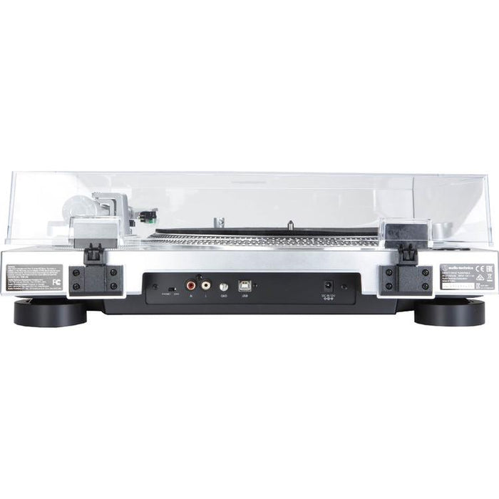 Audio Technica AT-LP120XUSB-SV | Table tournante - Entraînement direct - Analogique et USB - Argent-SONXPLUS Rimouski