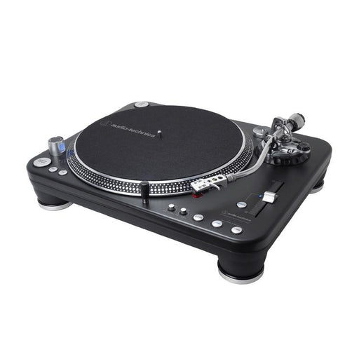 Audio Technica AT-LP1240-USBXP | Table tournante DJ professionnelle - USB - Analogique - Noir-SONXPLUS Rimouski
