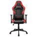 Cougar Armor Elite 300219 | Play chair - Ergonomic and adjustable - PVC Leather - Black/Red-SONXPLUS Rimouski