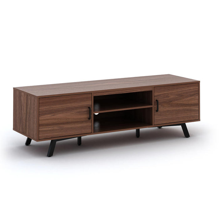 Sonora S40V65MB | Television cabinet - 2 Cabinets - 65" wide - Medium Brown-SONXPLUS Rimouski