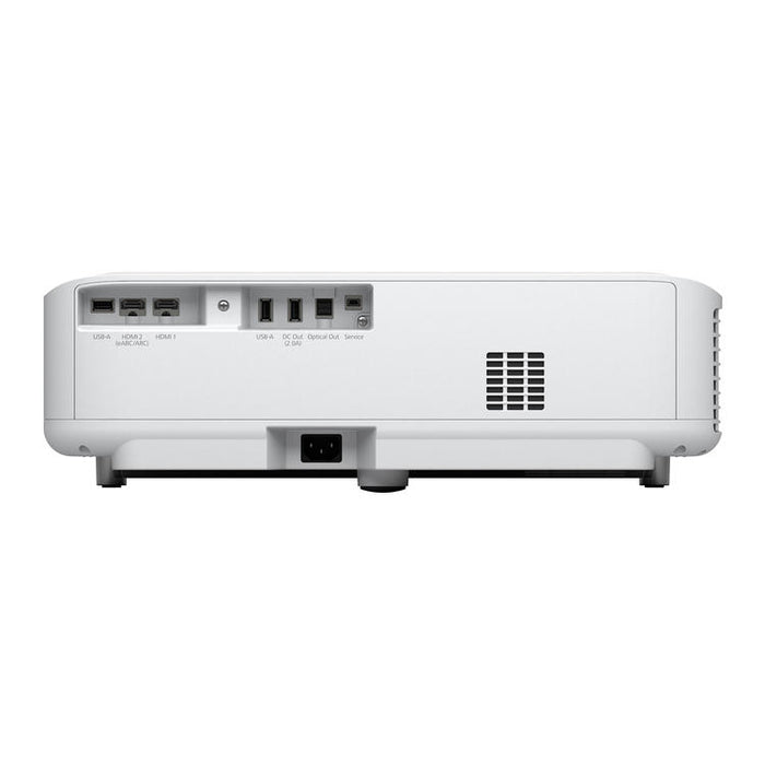 Epson LS650 | Projecteur laser EpiqVision Ultra - Multimédia intelligent - 4K PRO-UHD - Blanc-SONXPLUS Rimouski