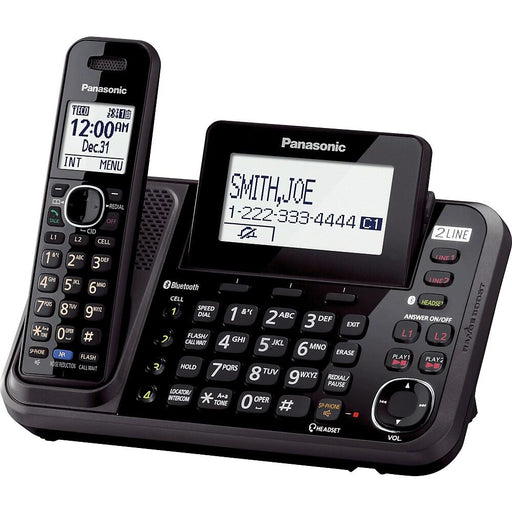 Panasonic KX-TG9541B | Cordless phone - 1 handset - Answering machine - Black-SONXPLUS.com