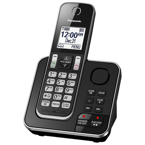 Panasonic KX-TGD392B | Téléphone sans fil - 2 combinés - Répondeur - Noir-SONXPLUS.com