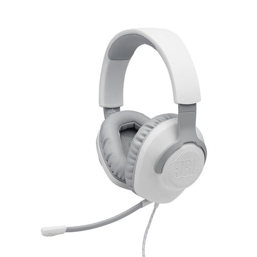JBL Quantum 100 | Wired circumaural gaming headphones - Blanc-SONXPLUS.com