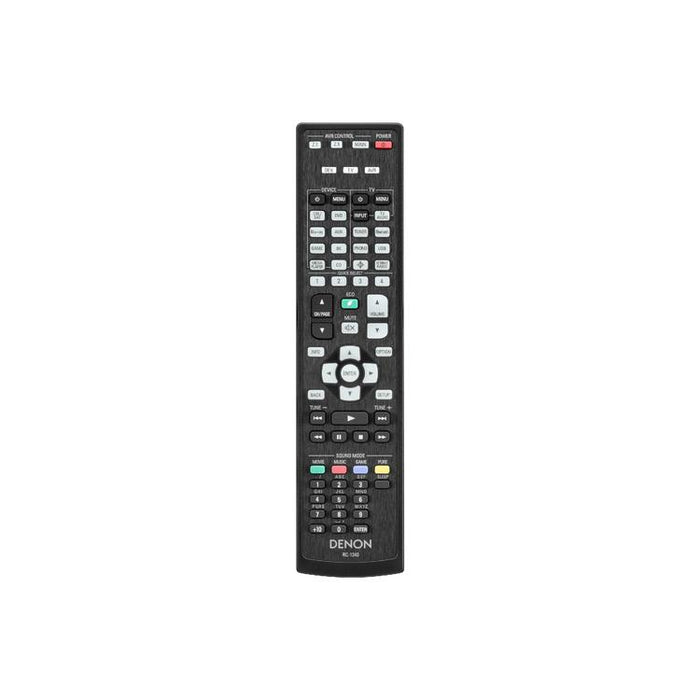 Denon AVR-X4700H | 9.2 channel AV receiver - Home theater - 3D - 8K - HEOS - Black-SONXPLUS Rimouski